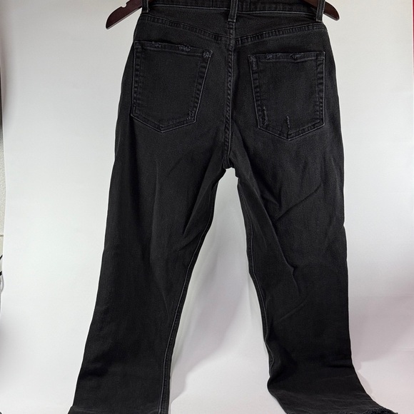 Reformation Women's size 28 Straight Black Jeans - Picture 7 of 14